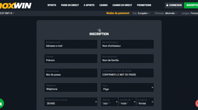 Noxwin registration